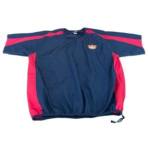 Medium Cooperstown Dreams Park Authentic Pull Over Baseball Warm Up Men's Shirt